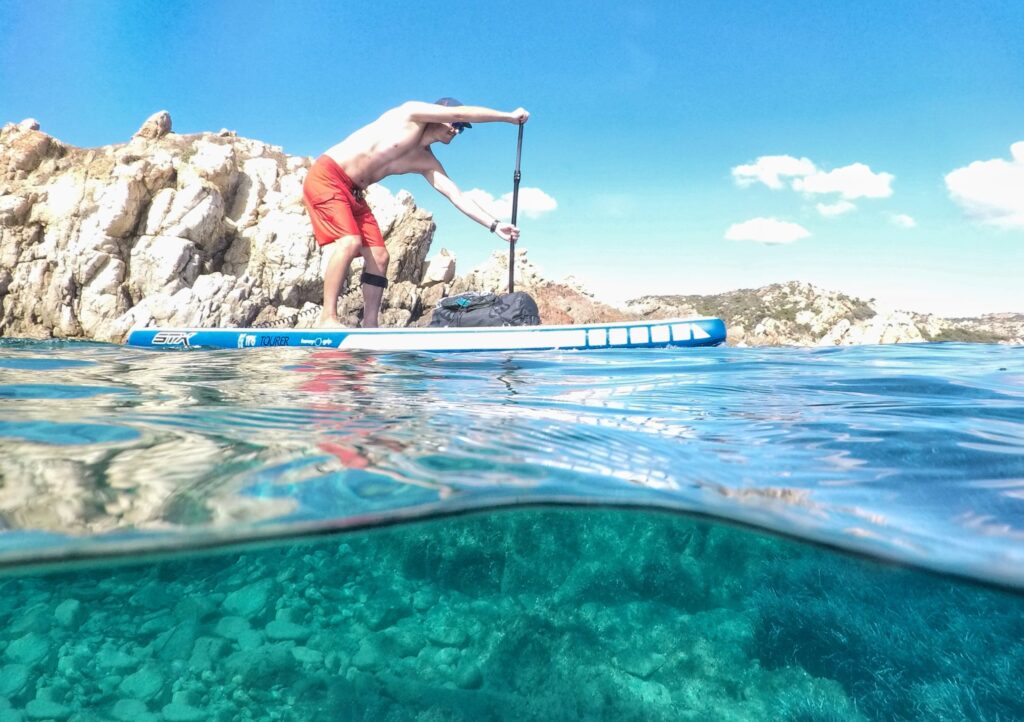 Paddling the STX 11'6" Touring SUP