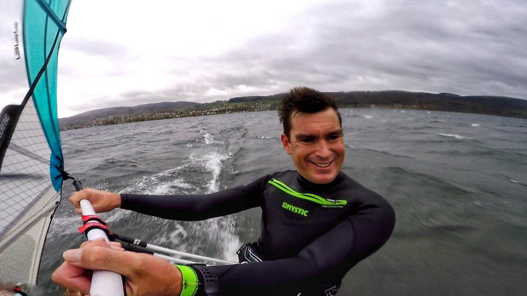 Windsurfing on Bodensee