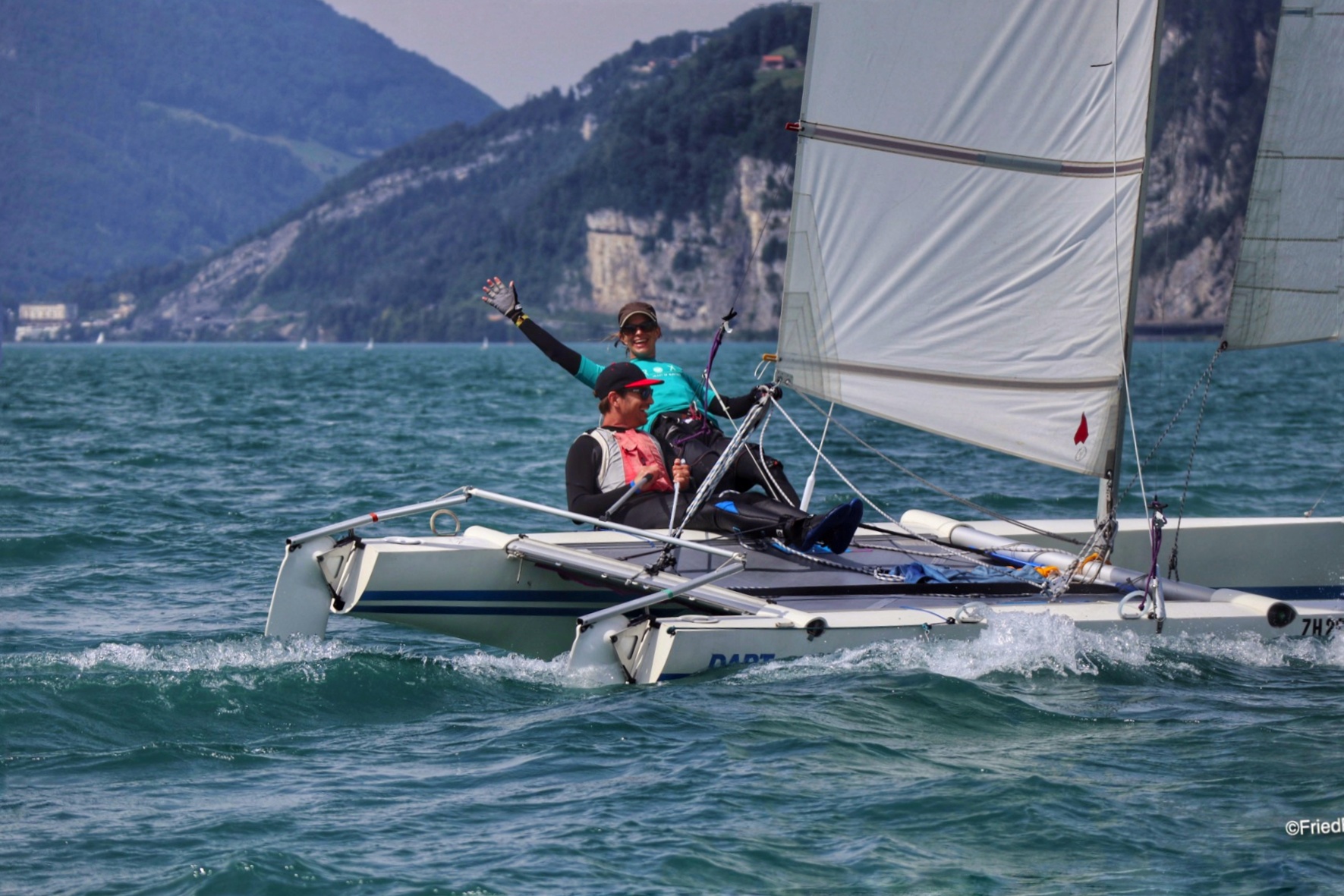 Dart 18 Sailing on the Urnersee