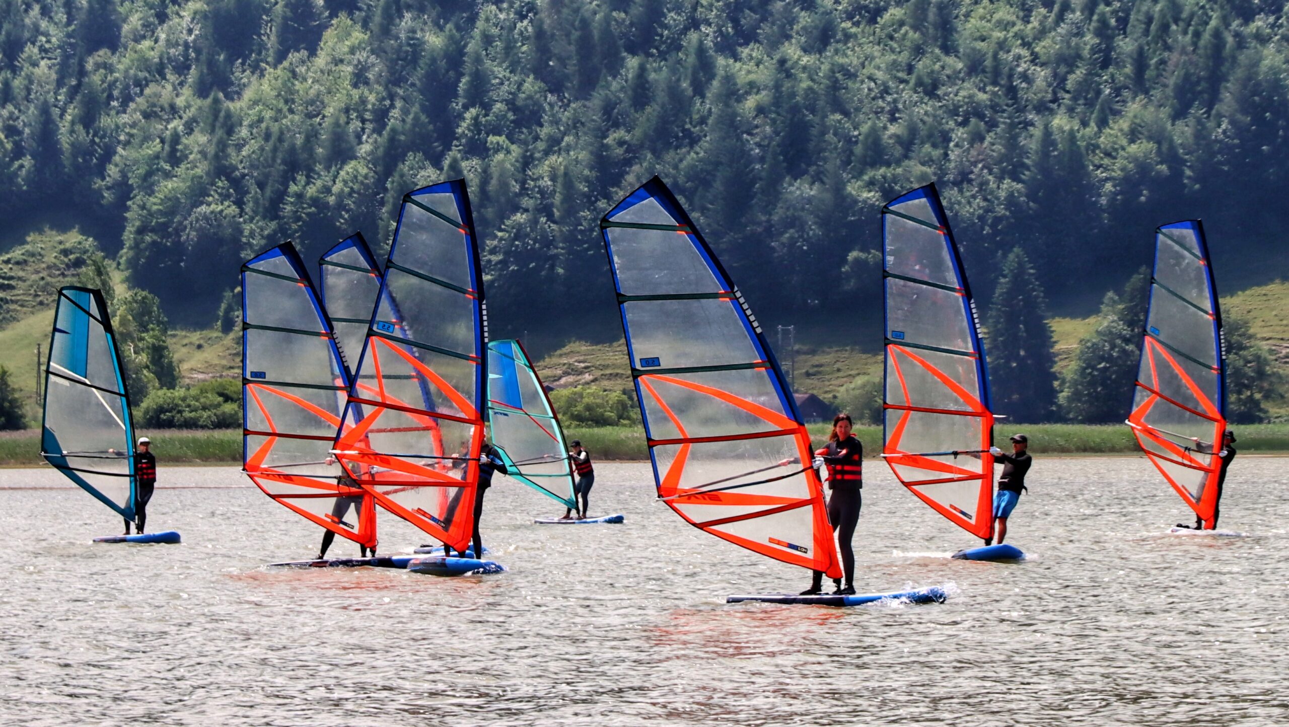 Windsurfing Coaching in Switzerland
