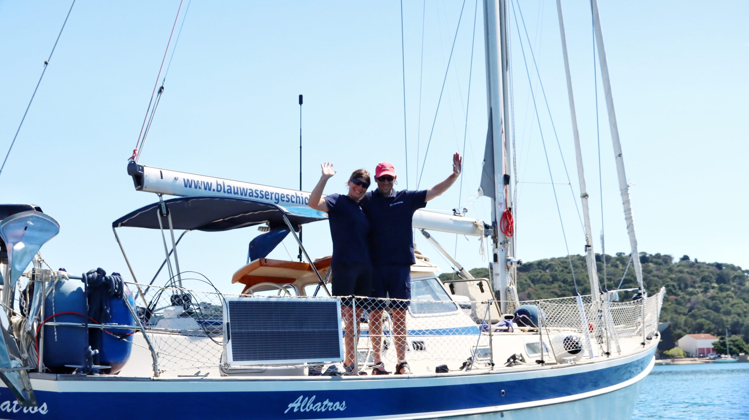 Blauwassergeschichten starting their circumnavigation