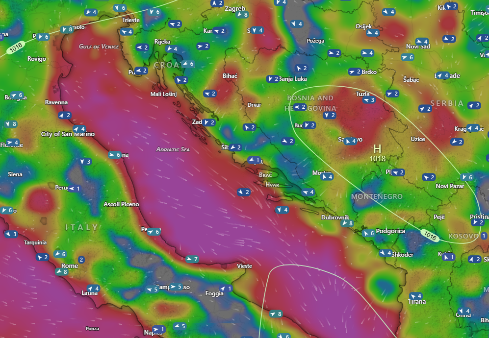 High Cape is an indication of how much energy a storm might have if it was to develop