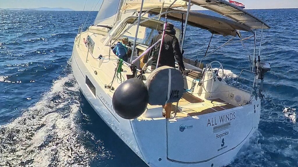 Learn your boat in open water to control it in close quarters