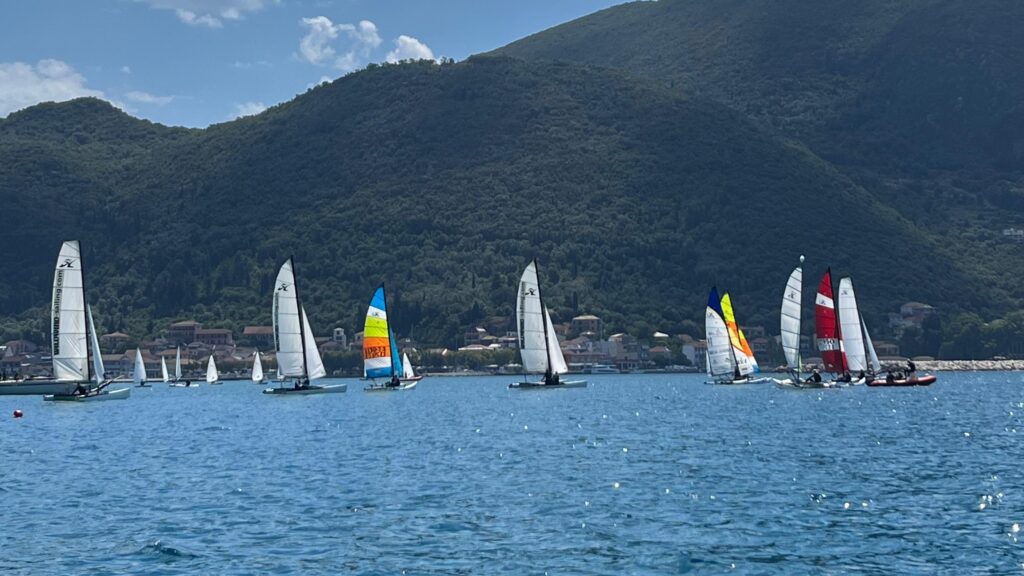 Morning Sailing Lessons out of Wildwind Vasiliki
