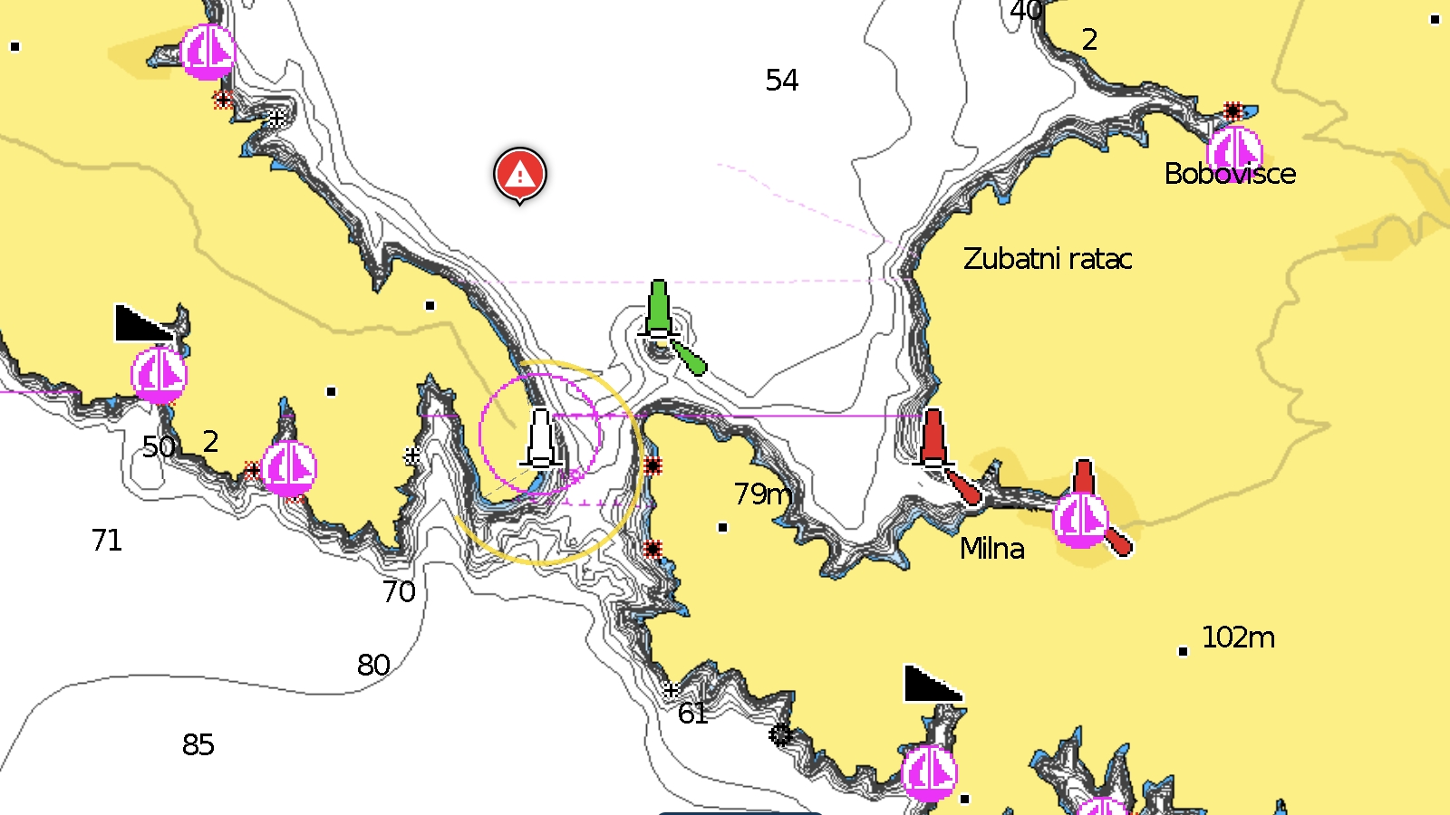 Split Gates Navionics