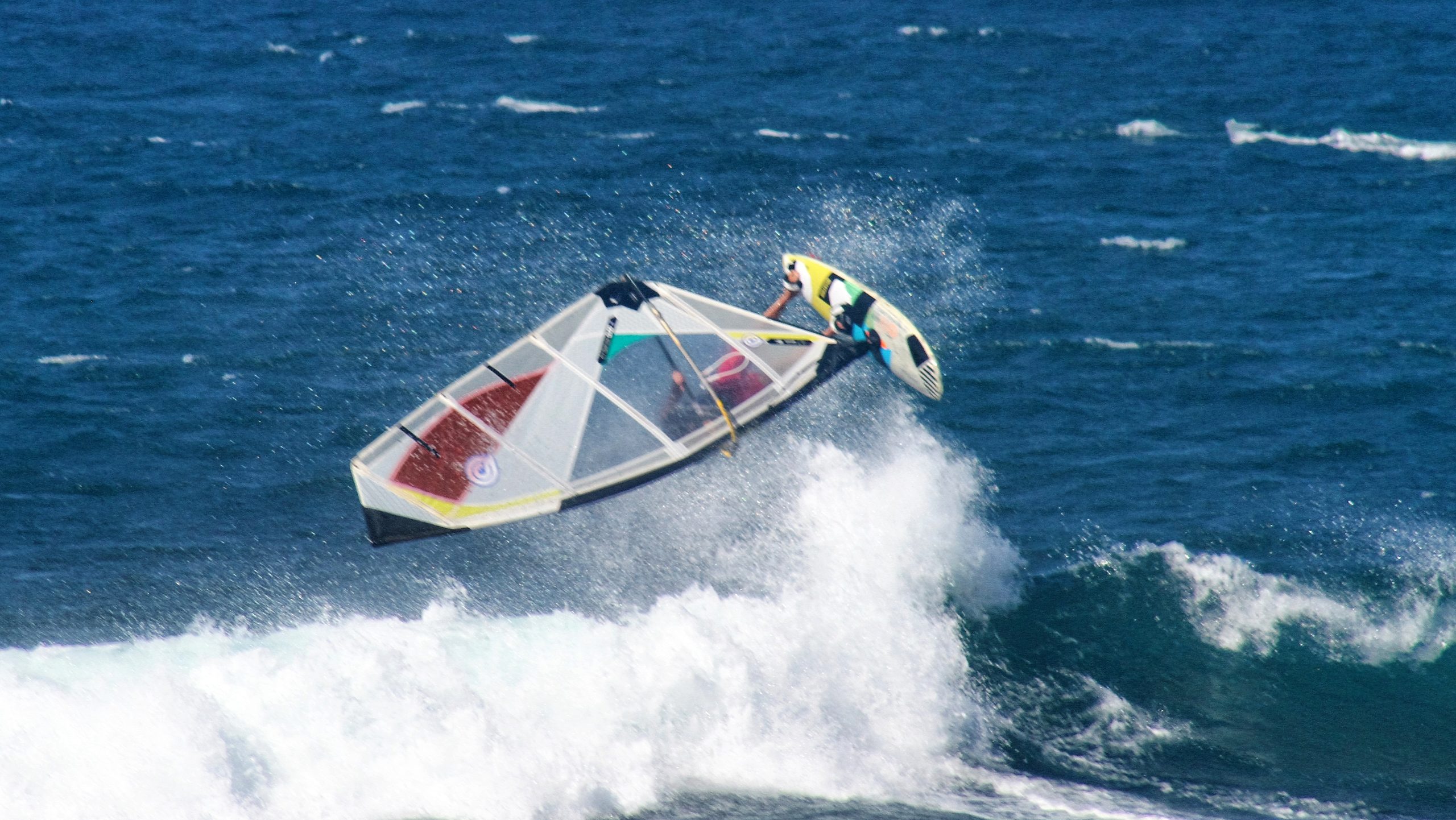 No licences are required to windsurf at one of the worlds must challenging locations - Hookipa Beach Park - Maui Hawaii. 